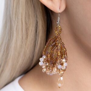 Elegant Beaded Earrings